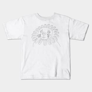 Sunflower Dog Kids T-Shirt